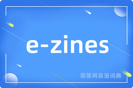 e-zines