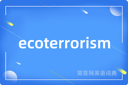 ecoterrorism
