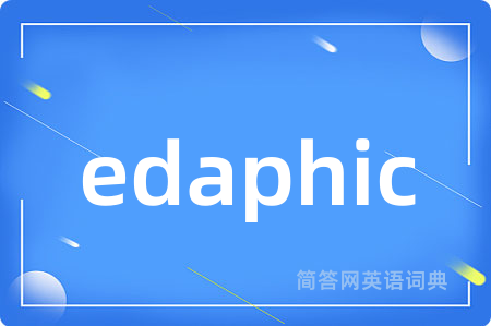 edaphic