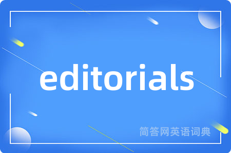 editorials