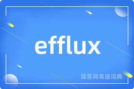 efflux