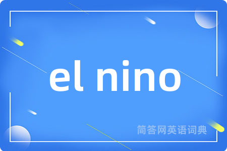 el nino