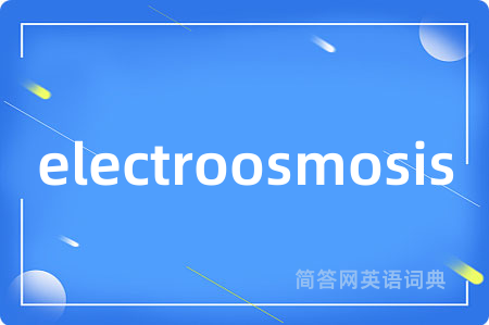 electroosmosis