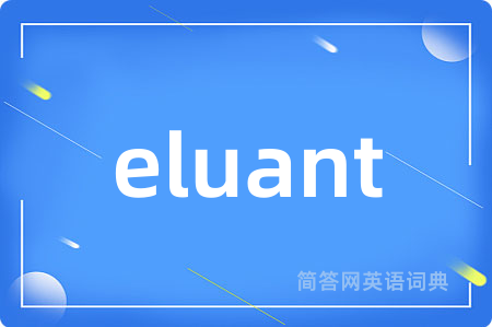 eluant
