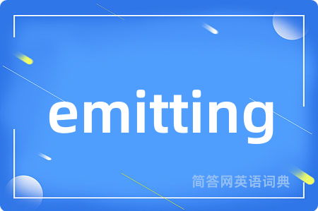 emitting