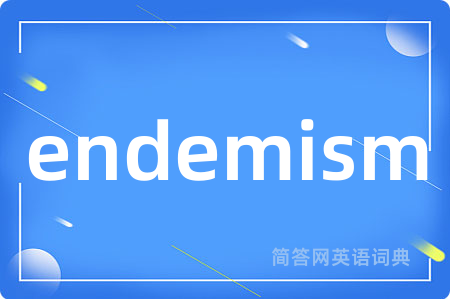 endemism