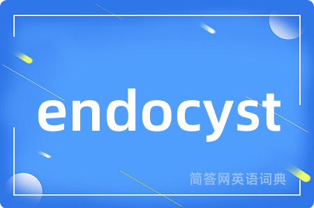endocyst是什么意思,endocyst的中文翻译 endocyst