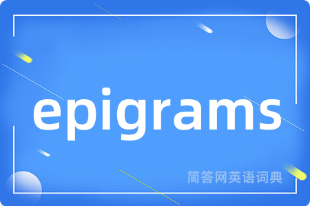 epigrams