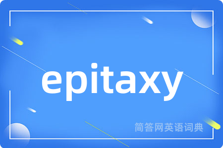 epitaxy