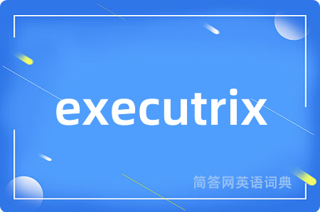 executrix