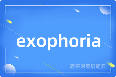 exophoria