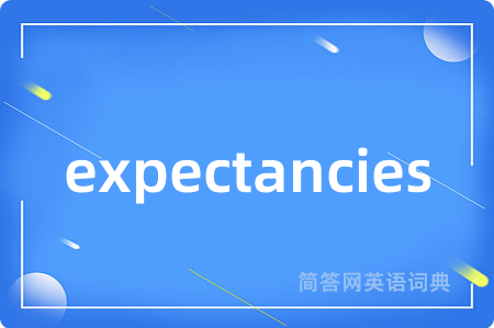 expectancies