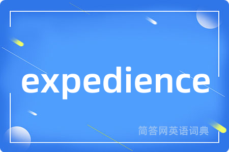 expedience