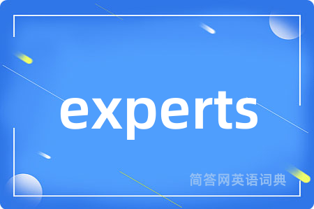 experts是什么意思,experts的中文翻译 experts