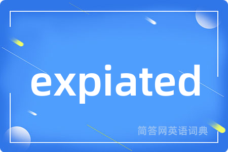 expiated