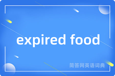 expired food