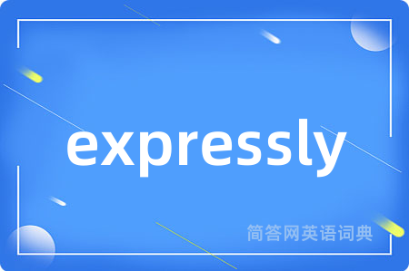 expressly