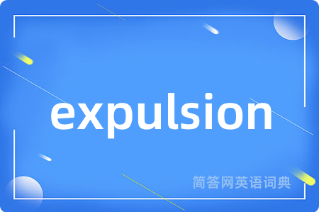 expulsion