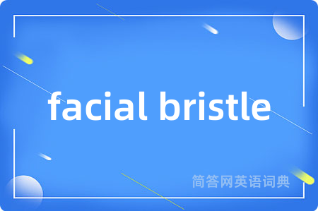 facial bristle
