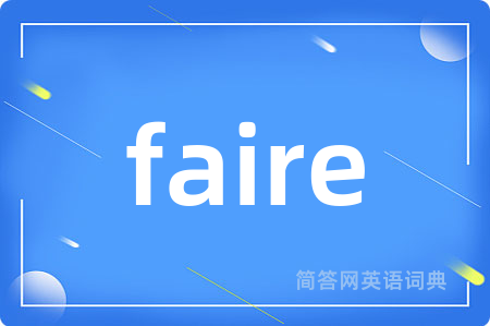 faire