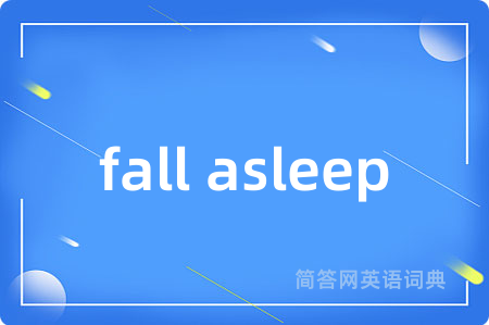 fall asleep