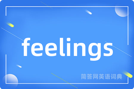 feelings是什么意思,feelings的中文翻译 feelings