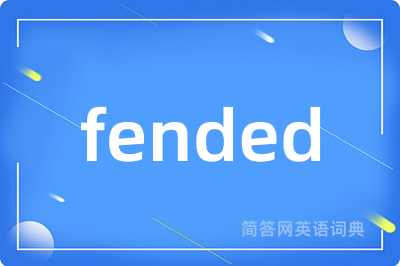 fended