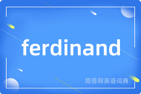 ferdinand