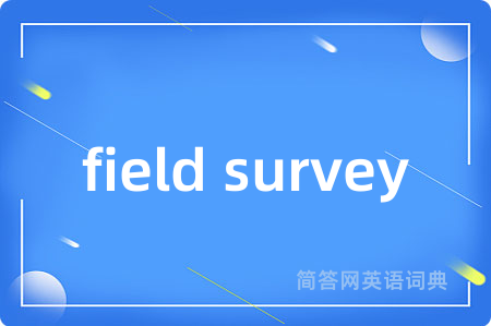 field survey
