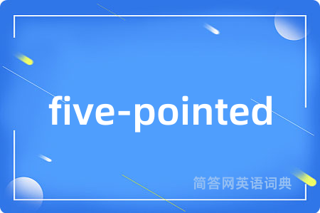 five-pointed