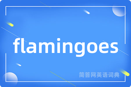 flamingoes
