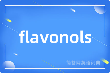 flavonols