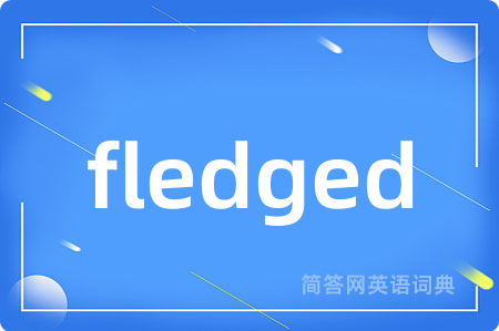 fledged