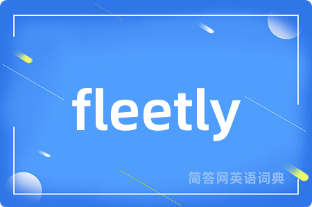 fleetly