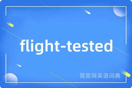 flight-tested