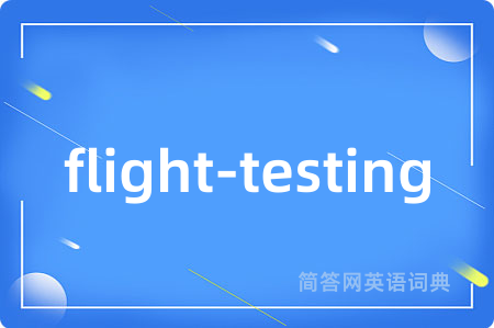 flight-testing