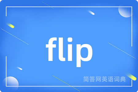 flip是什么意思,flip的中文翻译 flip