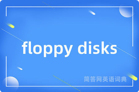 floppy disks是什么意思,floppy disks的中文翻译 floppy disks