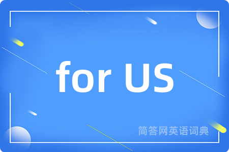 for US