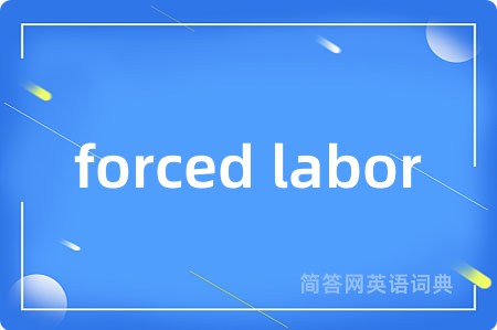 forced labor