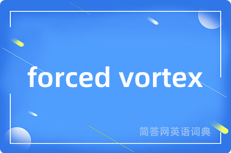 forced vortex