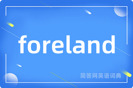 foreland