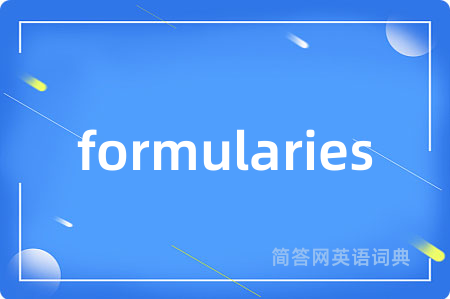 formularies