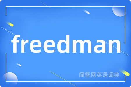freedman