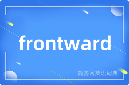 frontward
