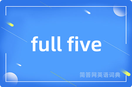 full five