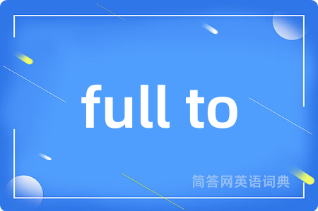 full to