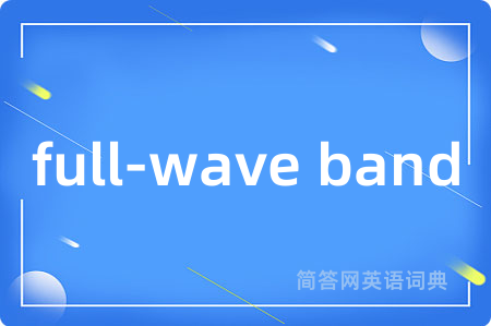 full-wave band