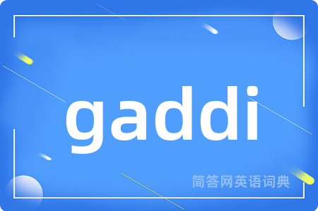 gaddi
