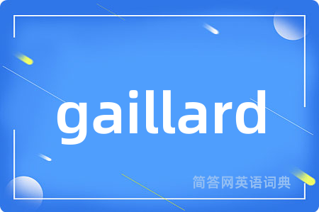 gaillard